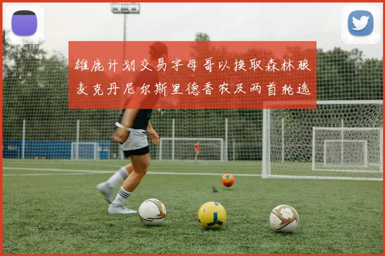 雄鹿计划交易字母哥以换取森林狼麦克丹尼尔斯里德香农及两首轮选秀权